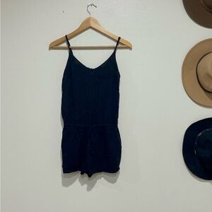 Old Navy Black Spaghetti Strap Romper